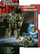 Image result for Transformers WFC Tech Specs