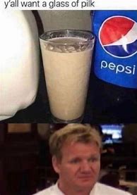 Image result for Pilk Drink Pepsi and Milk