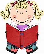 Image result for Child Reading Book Clip Art