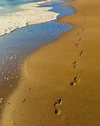 Image result for Footprints in Sand