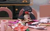 Image result for Pebble and Penguin GIF