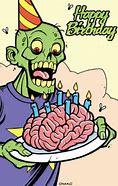 Image result for Funny Happy Birthday Zombie