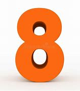 Image result for Orange Number 8 Icon