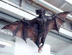 Image result for Humanoid Bat Black and White