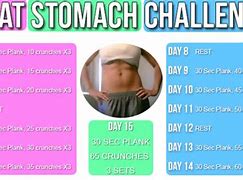 Image result for 30-Day Flat Stomach Challenge