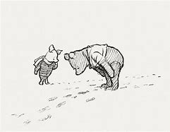 Image result for Winnie the Pooh Clip Art Black White