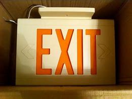 Image result for Dual-Lite Liteforms LXURWE Exit-Signs
