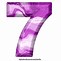 Image result for Letter U Purple Number 8