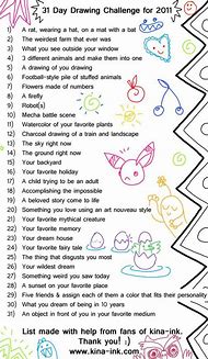 Image result for Funny Drawing Challenges for Kids
