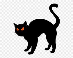 Image result for Halloween Black Cat ClipArt