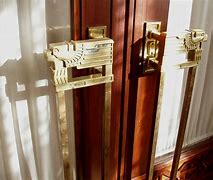 Image result for Door Handles Square Gold Backplate