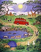 Image result for African Safari Art