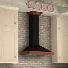 Image result for Black Metal Wall Mount Range Hood Rustic