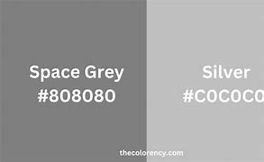 Image result for Space Grey vs Silver Colour