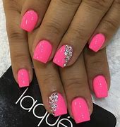 Image result for Pink Color Nail Designs