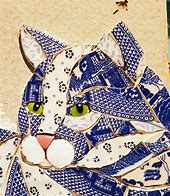 Image result for Egyptian Cat Mosaic