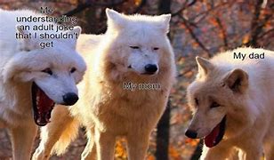 Image result for Funny Wolf Laughing