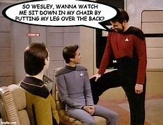 Image result for Riker Chair Meme