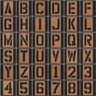 Image result for Printable Stencil Numbers 1 10