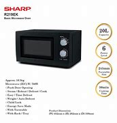 Image result for Sharp Microwave Oven R219es