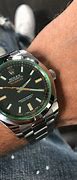 Image result for Rolex Milgauss Green Crystal