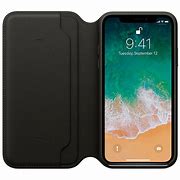 Image result for iPhone X Leather Folio Cover