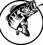 Image result for bass fish silhouette