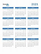 Image result for 2121 Calendar