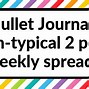 Image result for Bullet Journal 2 Page Layout Templates