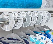 Image result for Round Baby Hanger Dividers