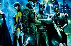 Image result for Watchmen Blue Guy