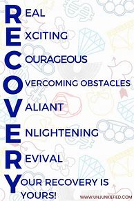 Image result for X Words for Recovery
