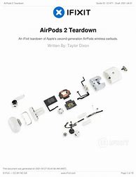 Image result for Air Pods Tear Down