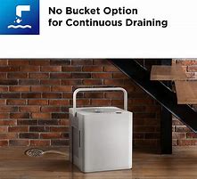 Image result for Compact Dehumidifier with Drain Hose