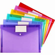 Image result for Plastic File Envelopes