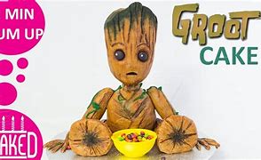 Image result for Rocket and Groot Cakes