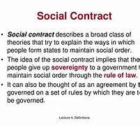 Image result for Social Contract Simple Definition