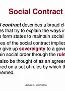 Image result for What's a Social Contract