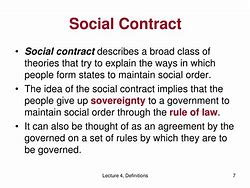 Image result for Social Contract Definition World History