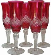 Image result for Antique Champagne Flutes