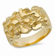 Image result for Rose Gold Nugget Rings for Men