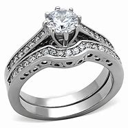 Image result for Stainless Steel Women's Rings