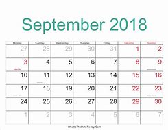 Image result for September 2018 On This Day