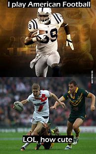 Image result for American Football vs Rugby Union