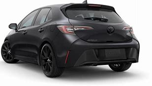 Image result for Toyota Corolla Hatchback Black