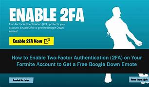 Image result for How to Enable 2FA