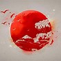 Image result for Japanese Flag Art