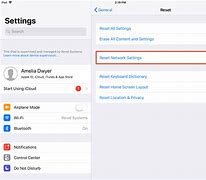 Image result for Network Reset iPad with Images