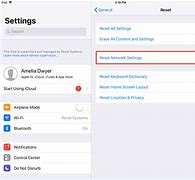 Image result for Reset Network Settings iPad