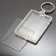 Image result for Clear Plastic Key Rings